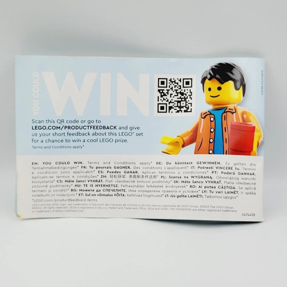 Lego Sonic The Hedgehog 76690 Instructions Manual ONLY